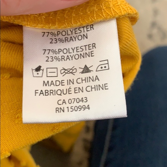 Tie front tee shirt - Picture 6 of 6